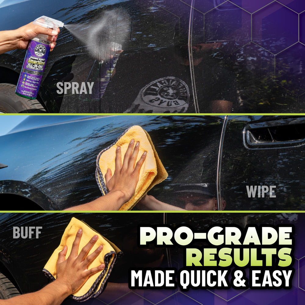 Chemical Guys premium microfiber towels set for scratch-free buffing