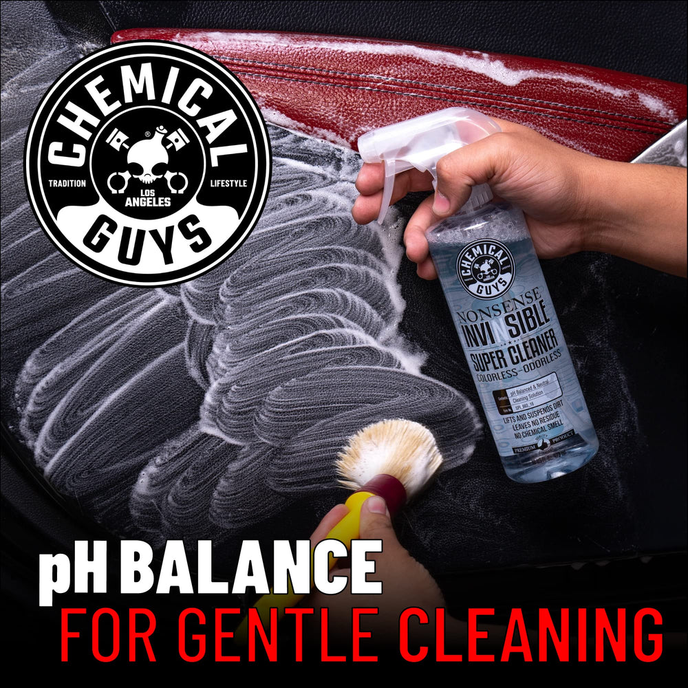 Chemical Guys used with microfiber wiping to leave streak-free surface