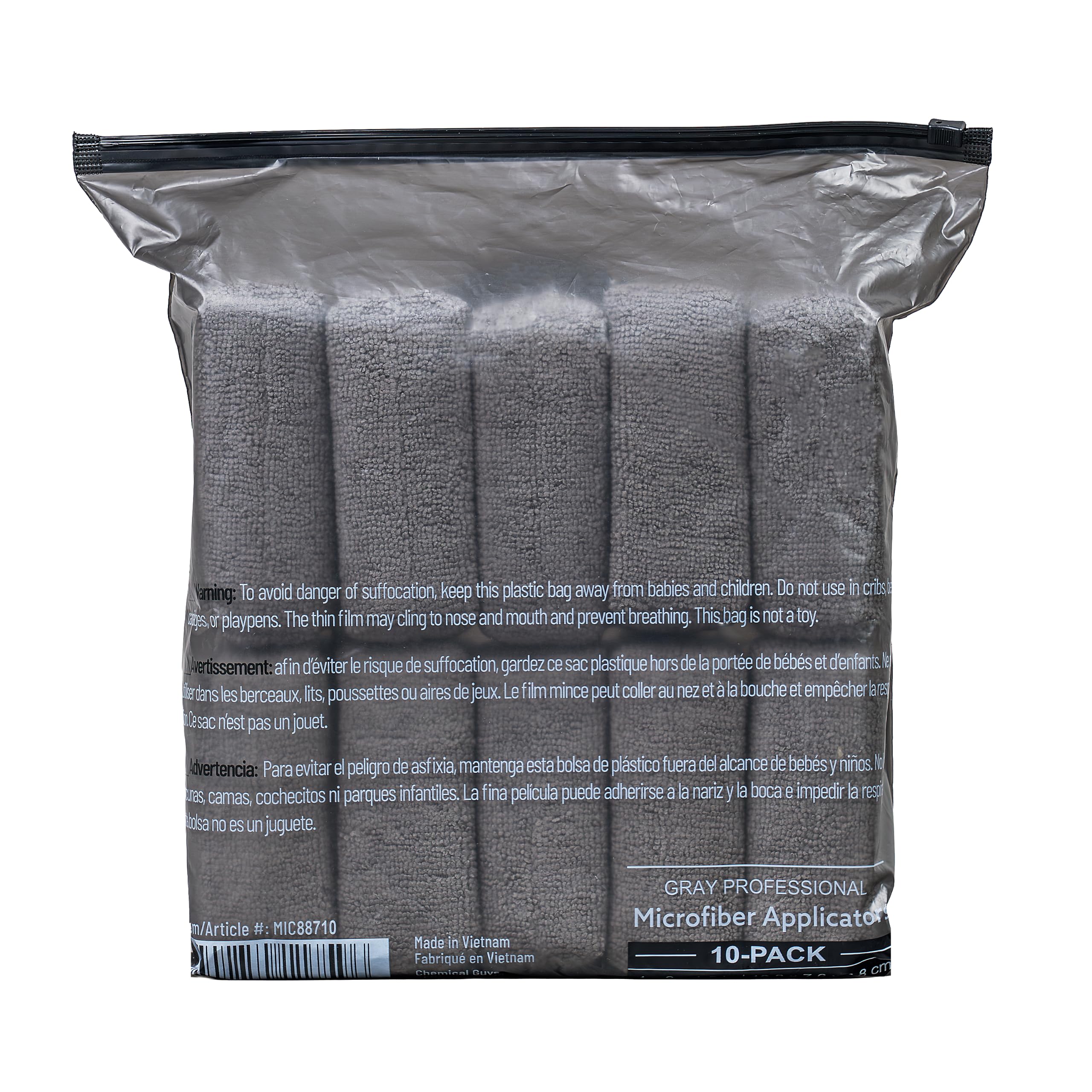 Chemical Guys ten-pack laid out emphasizing quantity for multi-surface workflow