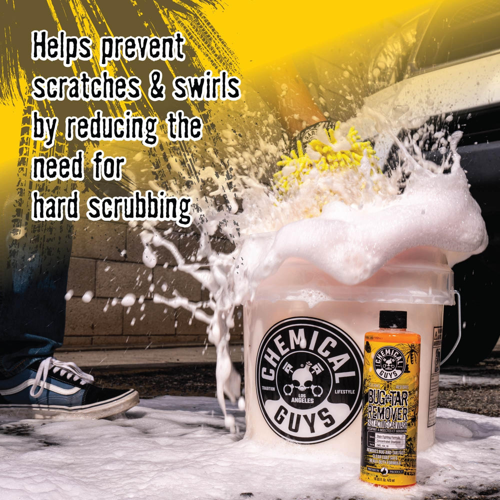 Chemical Guys rinsed paint after treatment revealing smoother, safer finish