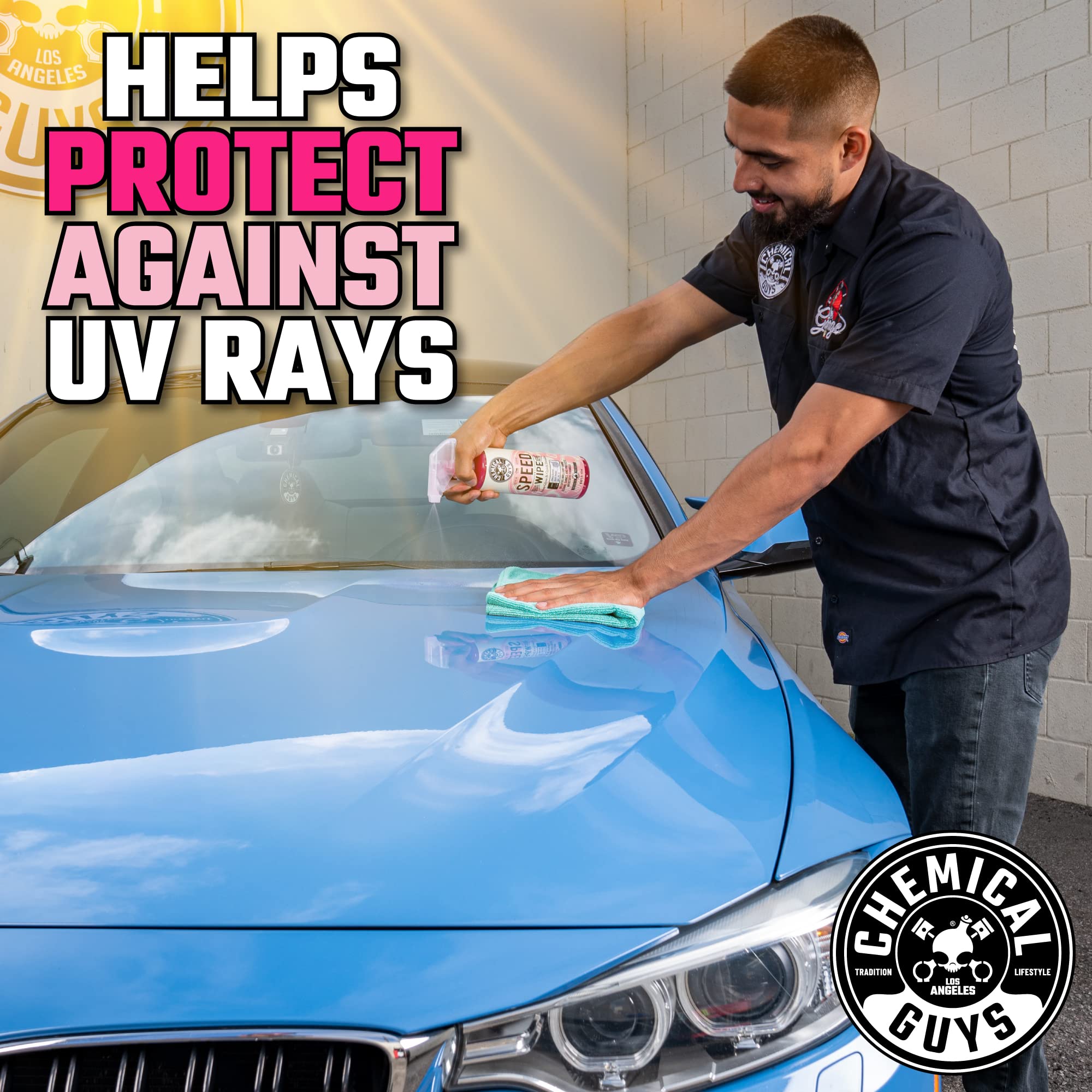 Chemical Guys applied to wheel surface removing light grime safely