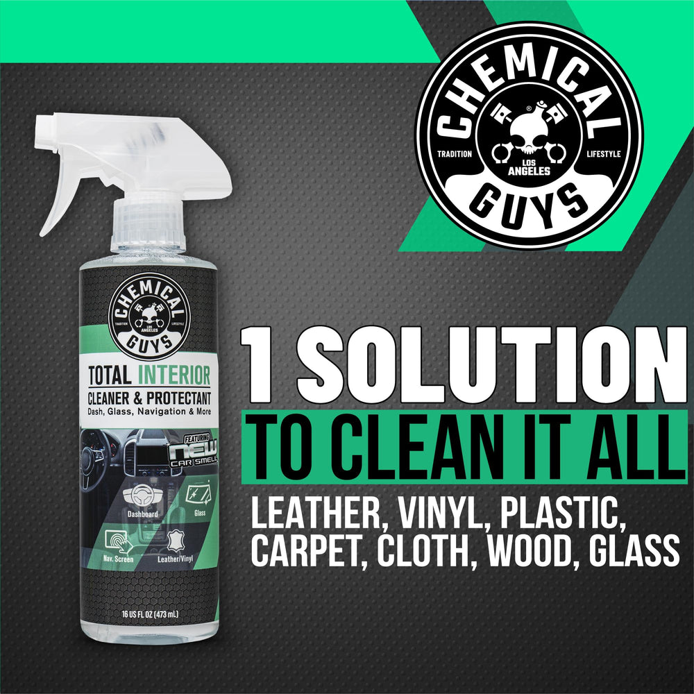 Chemical Guys spray on vinyl texture demonstrating safe gentle cleaning benefit