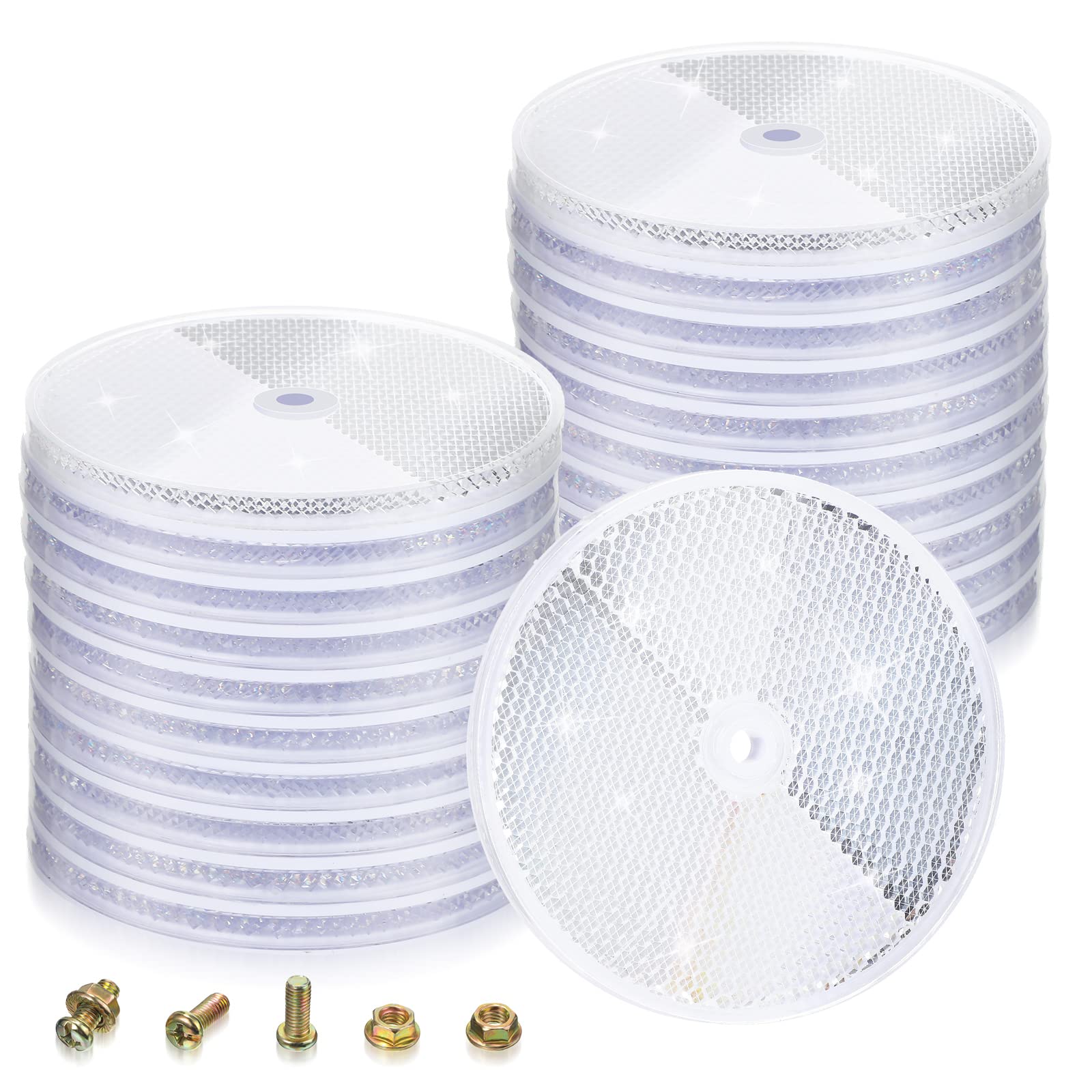 CHENGU front view of reflector pack showing organized set and benefits