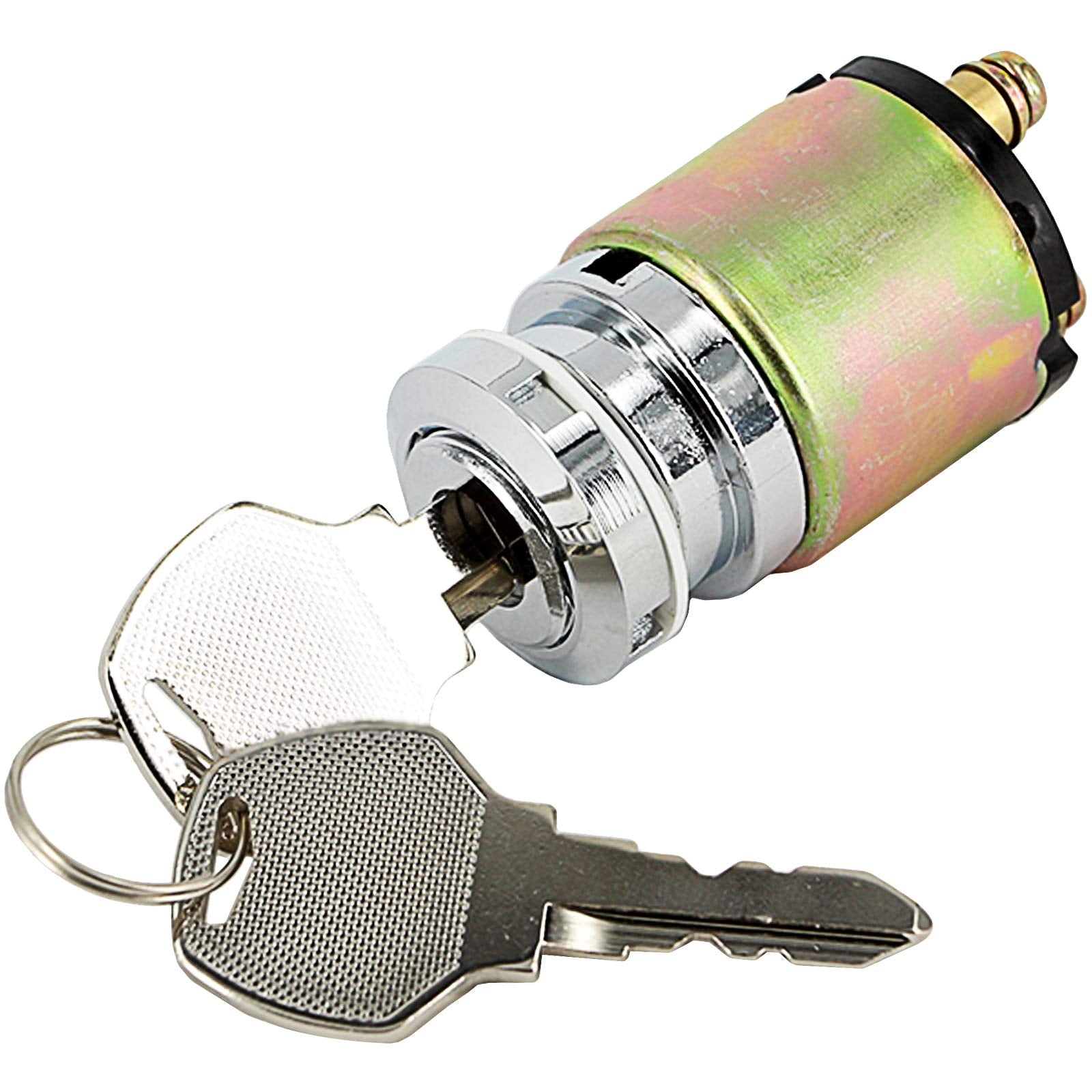 Chern Yueh front view chrome ignition switch showing clean styling and fit
