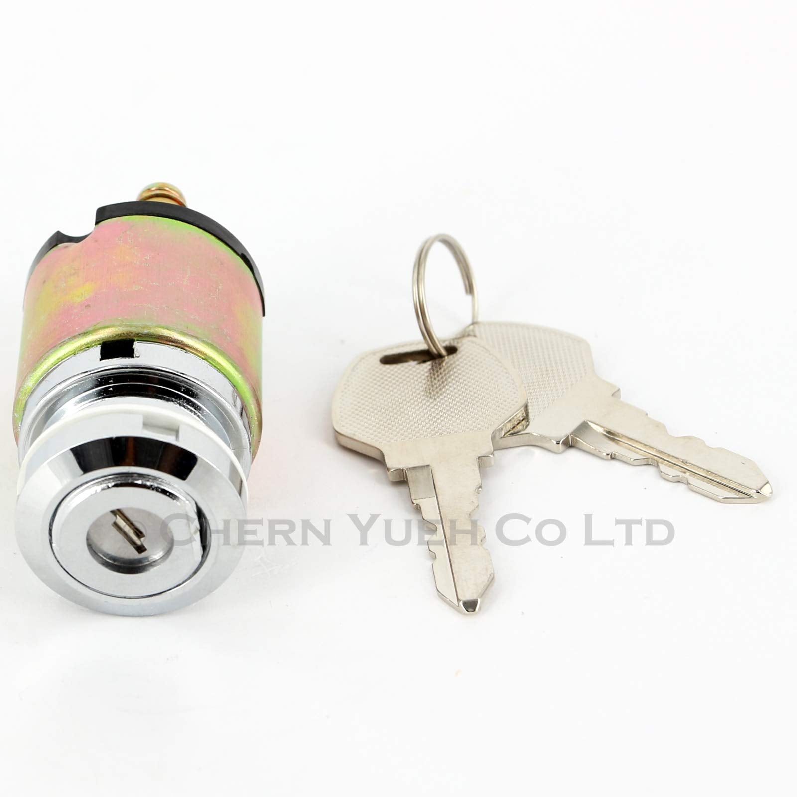 Chern Yueh keys and lock cylinder included two keys for convenience