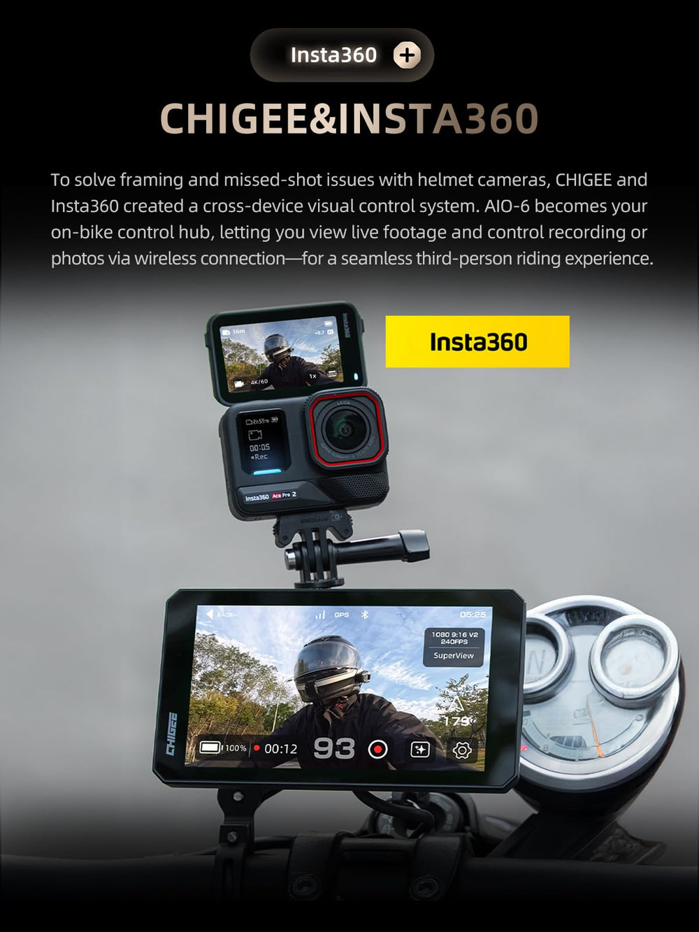 CHIGEE STARVIS camera feed showing HDR clarity and contrast