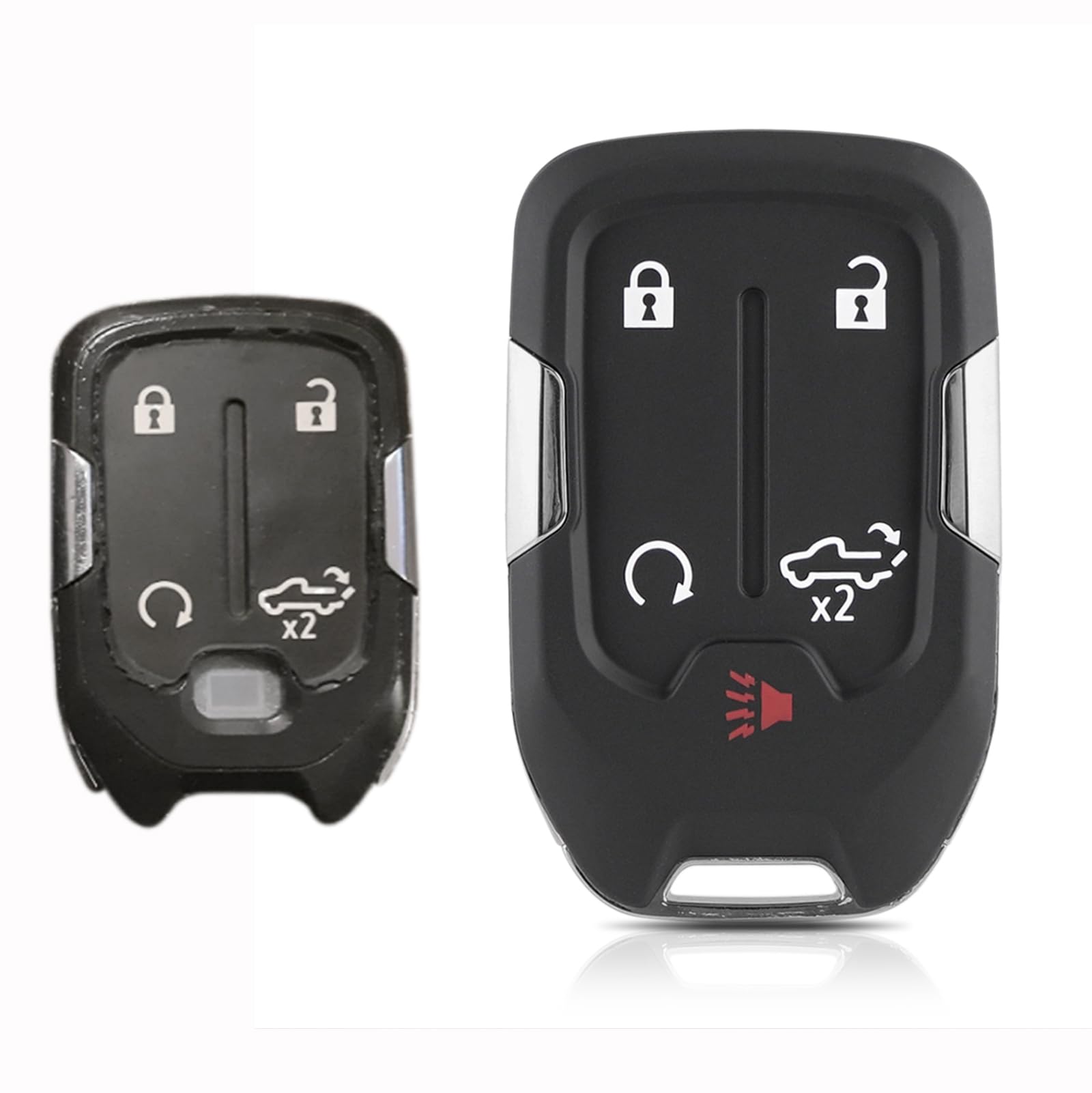 CHIJUIYZKEY rear shell view highlighting durable molded backing