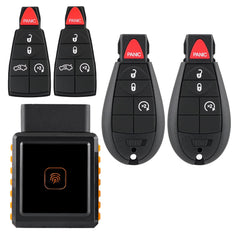 CHIJUIYZKEY IYZ-C01C front view showing buttons and compact design, easy replacement