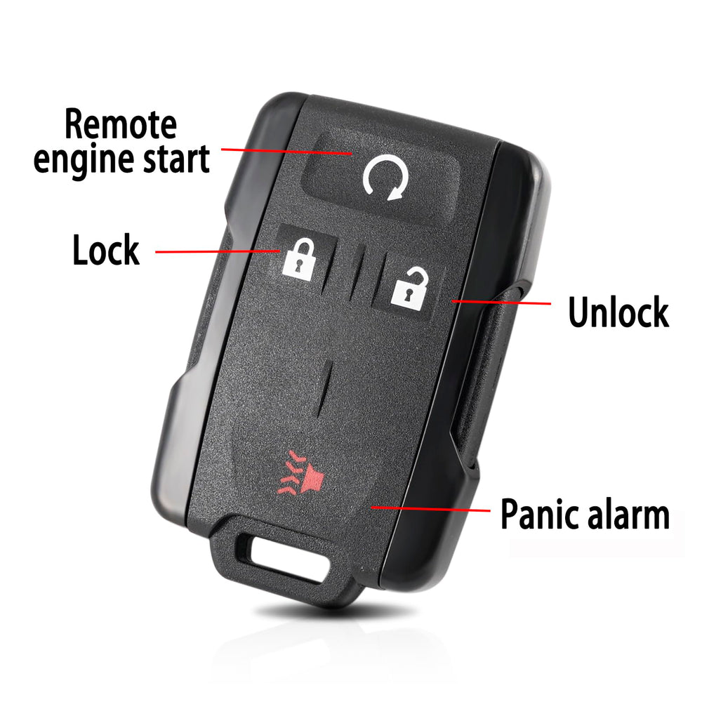CHIJUIYZKEY key fob front view highlighting OEM-style buttons and reliability