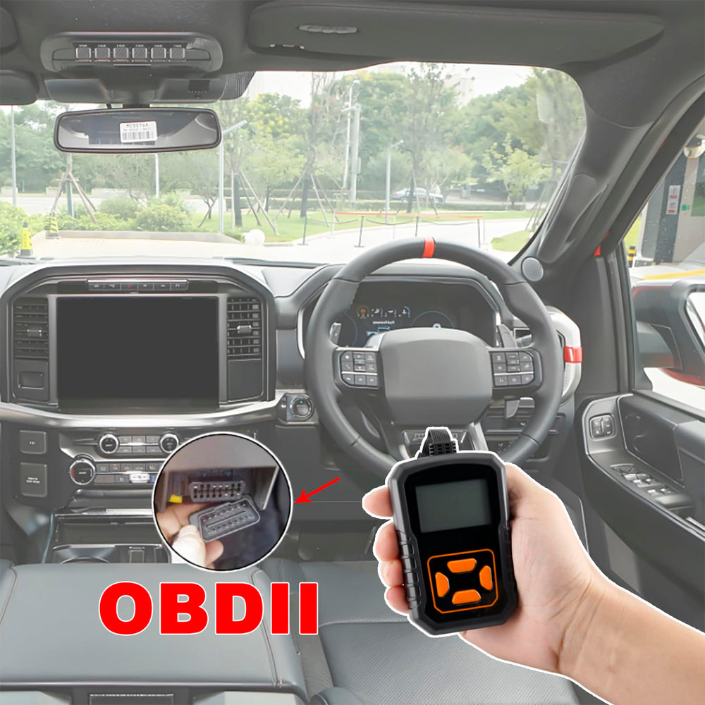 CHIJUIYZKEY remote held by driver showing simple one-hand operation for convenience