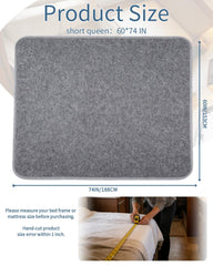 Chimelva felt texture close-up highlighting breathable material for airflow