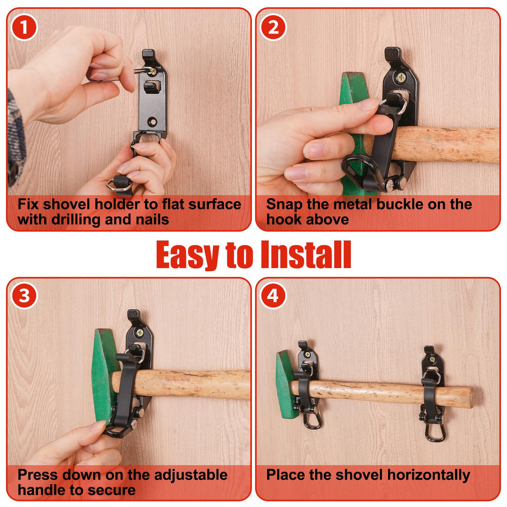 ChimimeDecor mount bolted to flat wall displaying easy drill-on installation and tidy storage