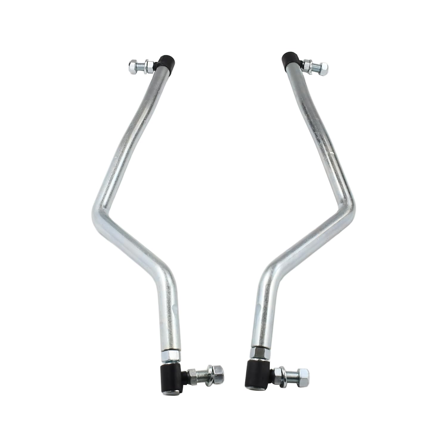 Chuuparts drag link kit front view showing both links for quick inspection and fit verification