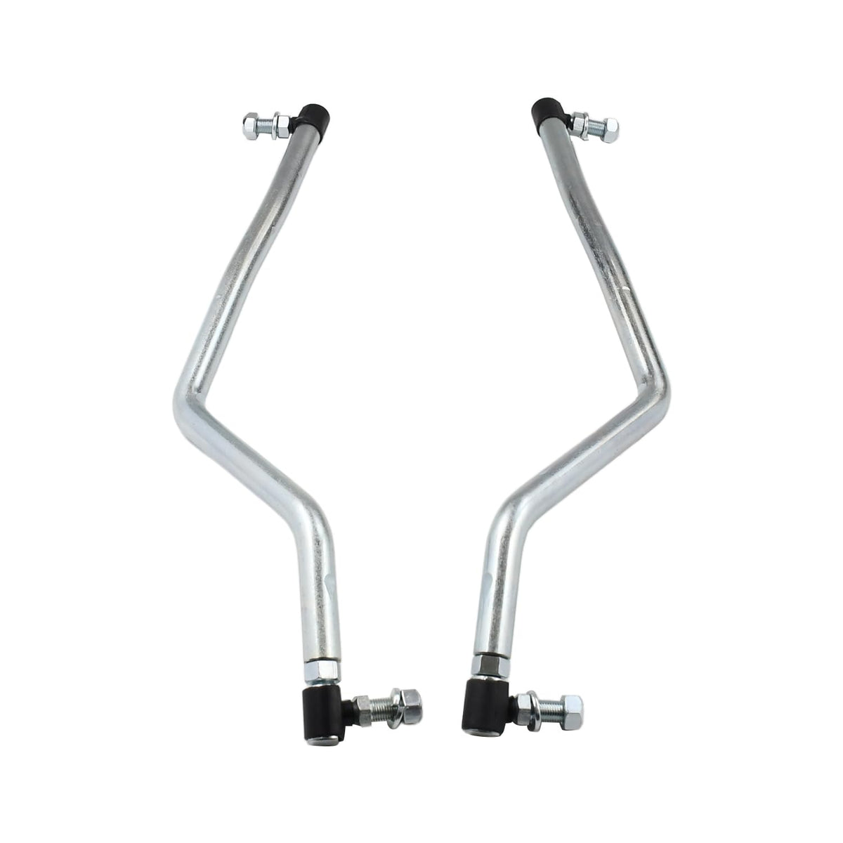 Chuuparts drag link kit front view showing both links for quick inspection and fit verification