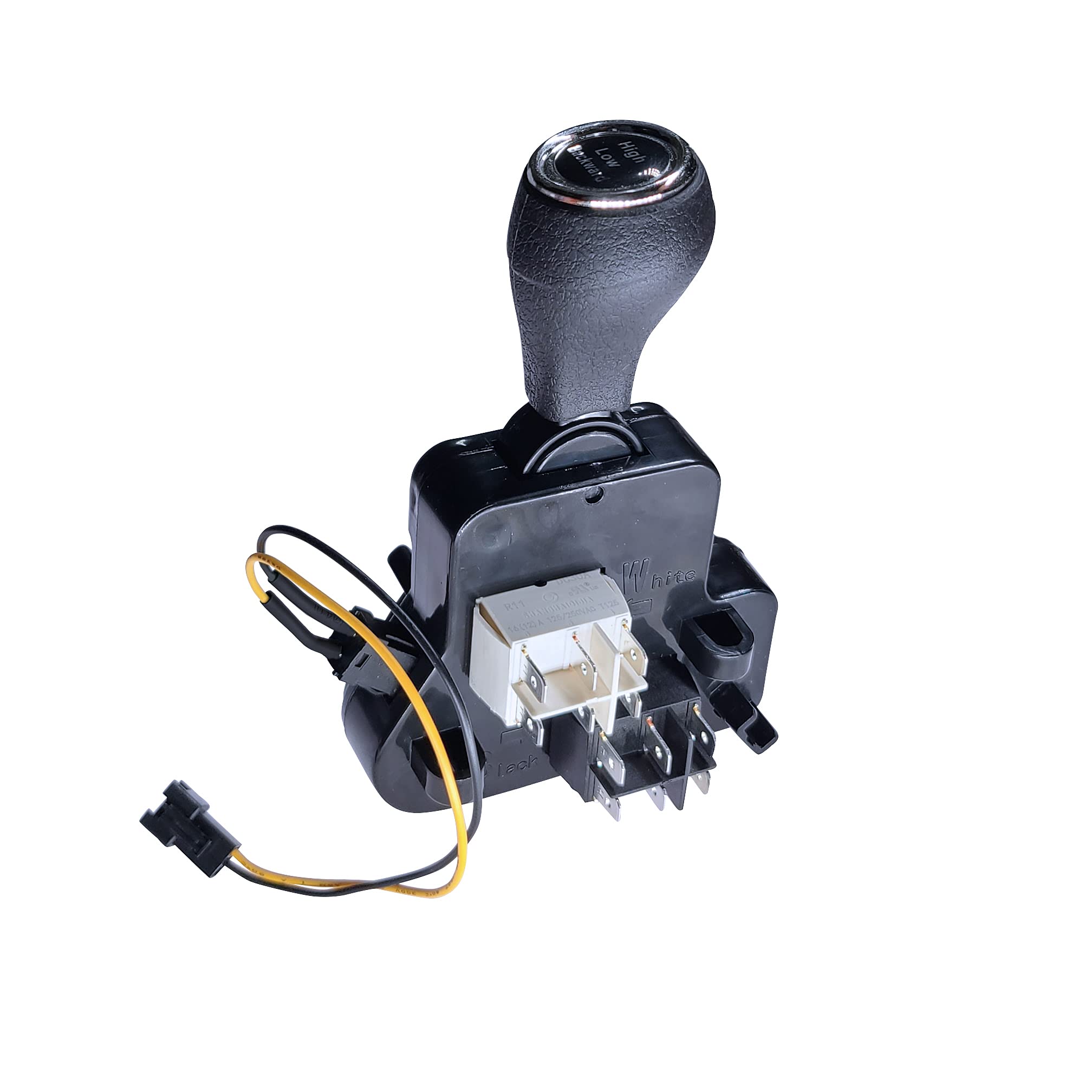 CIFDIAR gear shifter front view showing complete assembly and mounting points, quick replacement benefit