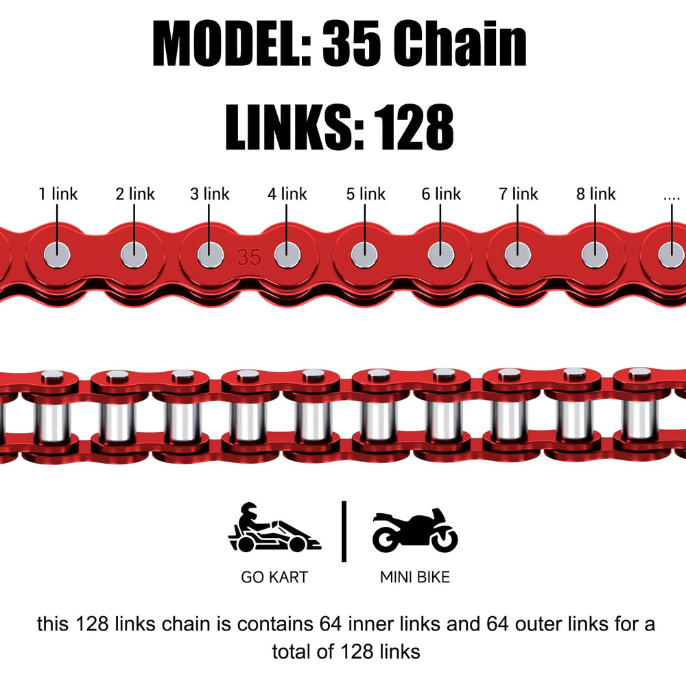 CILOYU close-up of chain rollers and plates highlighting precise pitch for smooth engagement