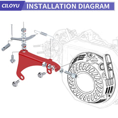 CILOYU spring close-up highlighting tension for reliable throttle return
