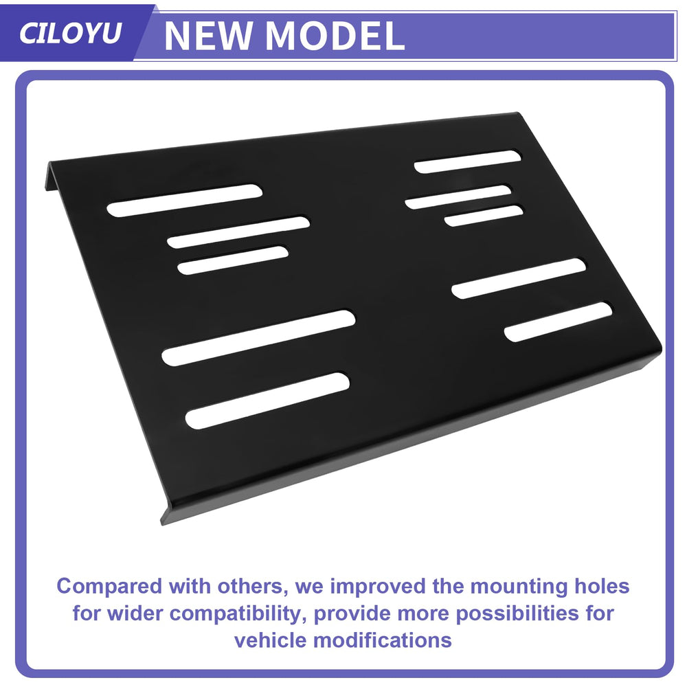 CILOYU turned down edge detail adding stiffness and long-term durability