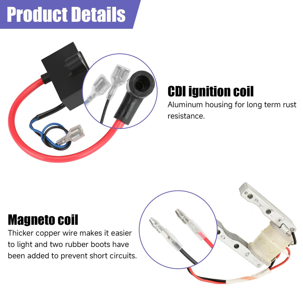 CILOYU packed kit overhead view showing all included parts for easy replacement