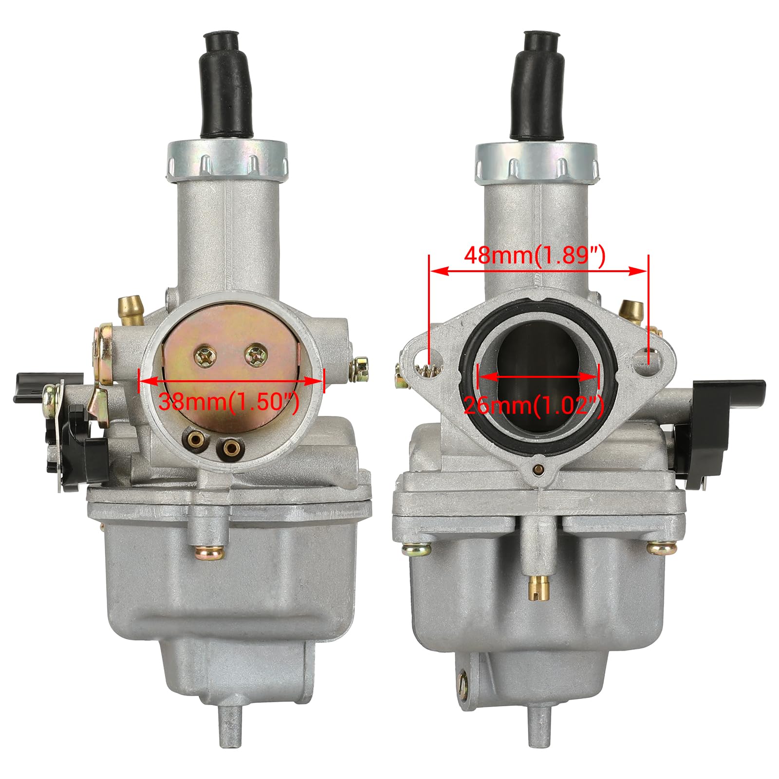 CILOYU gasket set detail beside carburetor, CILOYU sealing reduces leaks