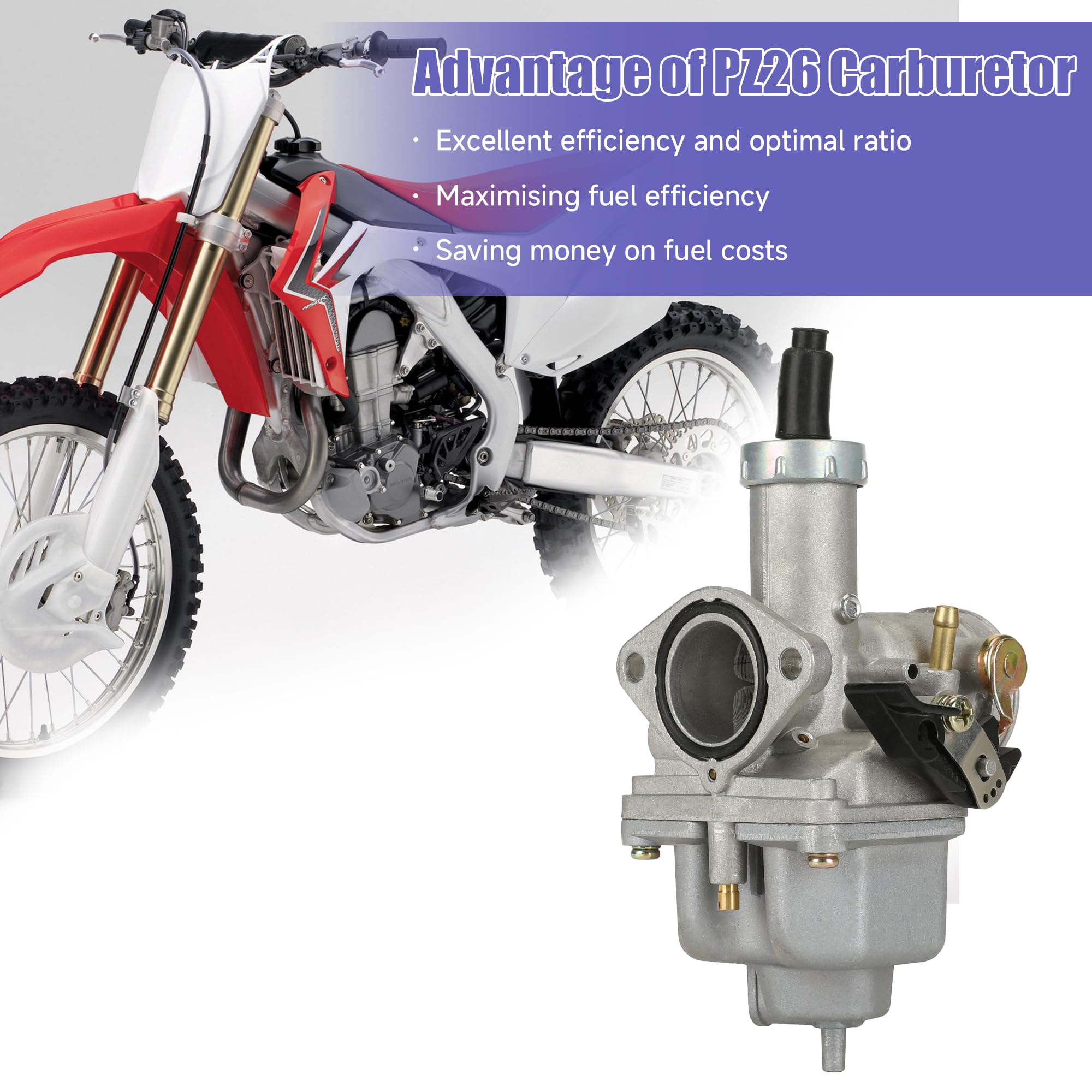 CILOYU spark plug and mounting clips included, simplifies complete replacement