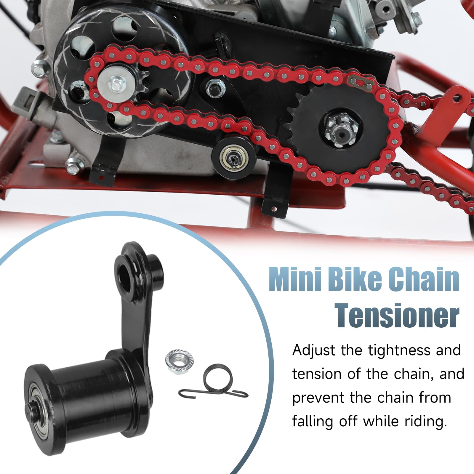 CILOYU comparison of 42 and 90 link lengths helping choose correct chain size