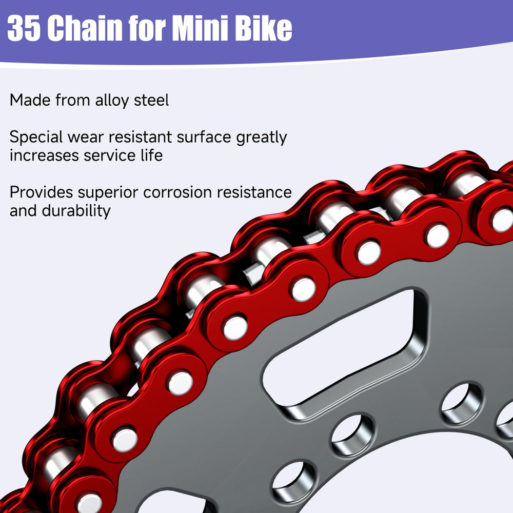 CILOYU next-to-sprocket for scale showing proper fit and easy installation