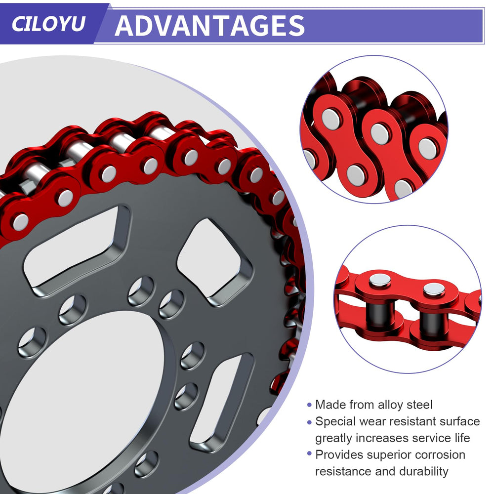 CILOYU alloy steel chain surface detail showing corrosion resistance and durable finish