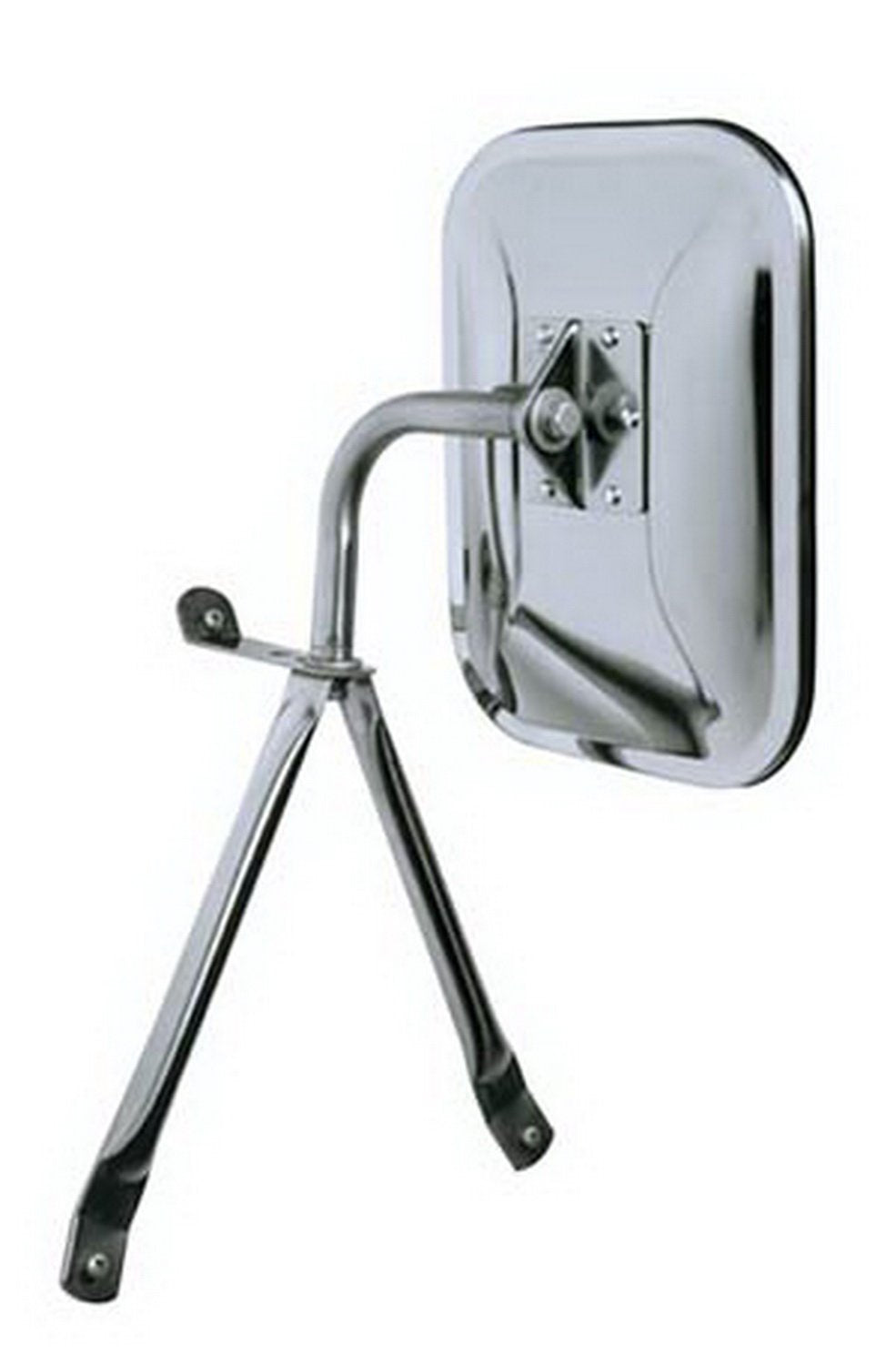 CIPA 45500 front chrome head showing wide glass for improved visibility