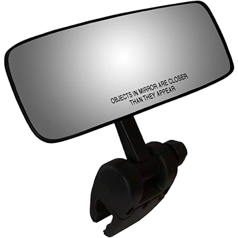 CIPA marine mirror front view showing wide-angle visibility improvement