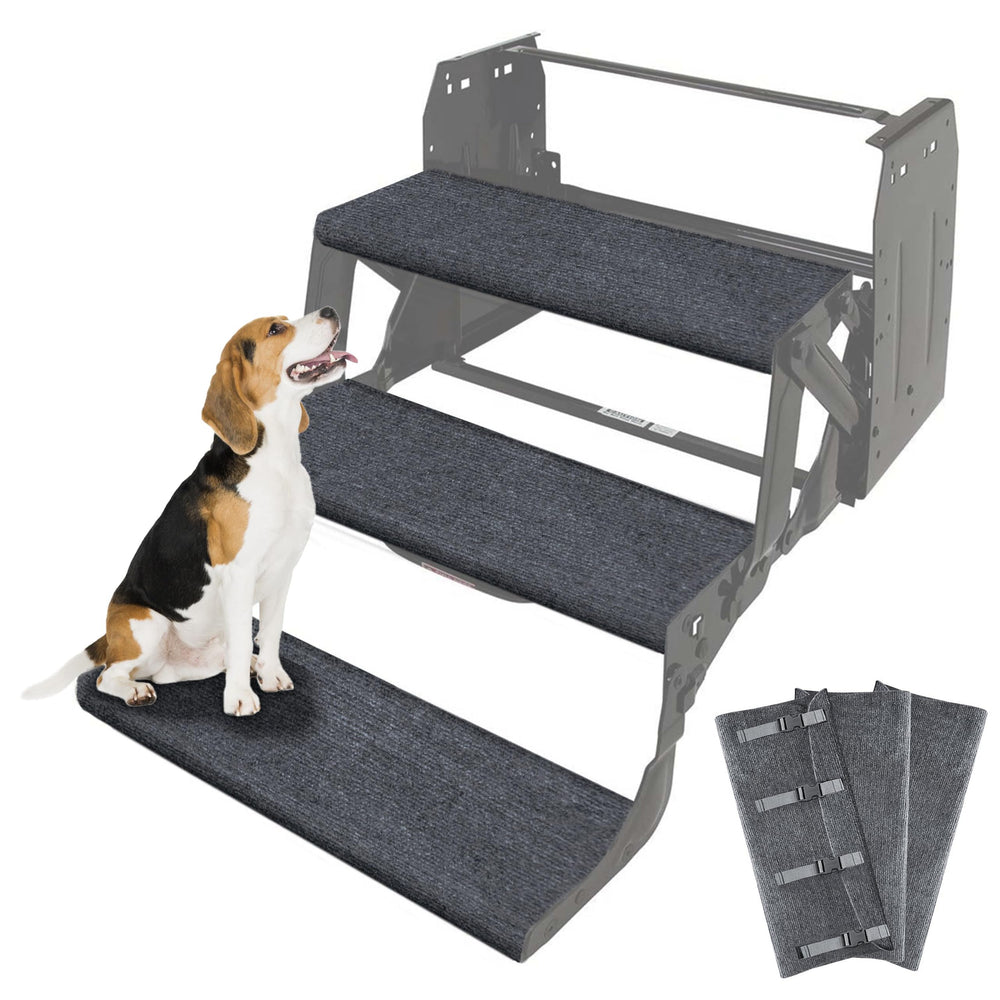 CircleRoad front view of three-step covers showing complete pack and labeling benefit