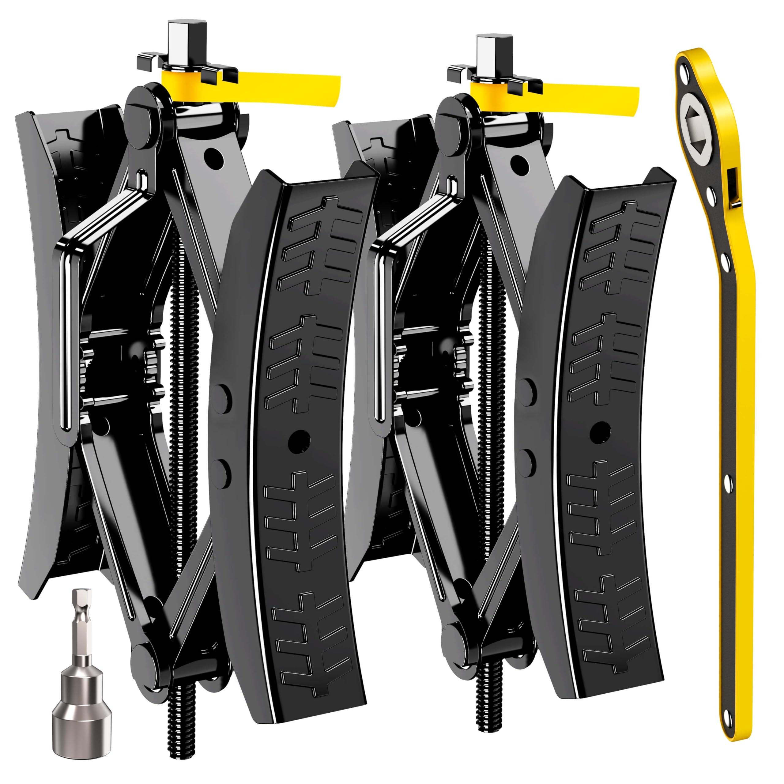 CircleRoad front view of two stabilizers showing packaging and contents benefits
