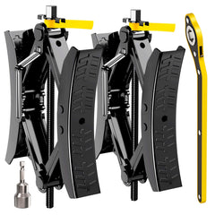 CircleRoad front view of two stabilizers showing packaging and contents benefits