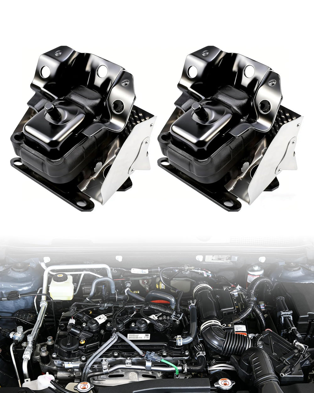 Citumo front-mounted motor mounts showing solid fit and reduced vibration benefit