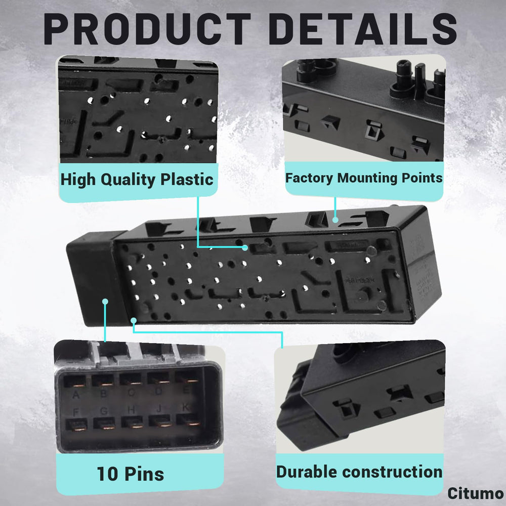 Citumo label and part numbers showing OE references for easy verification