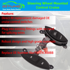 Citumo switch installed on steering wheel demonstrating restored cruise control function