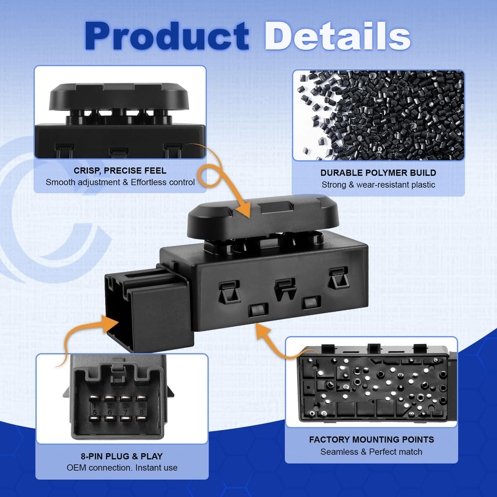 Citumo side profile of switch illustrating low-profile design and durable housing benefit