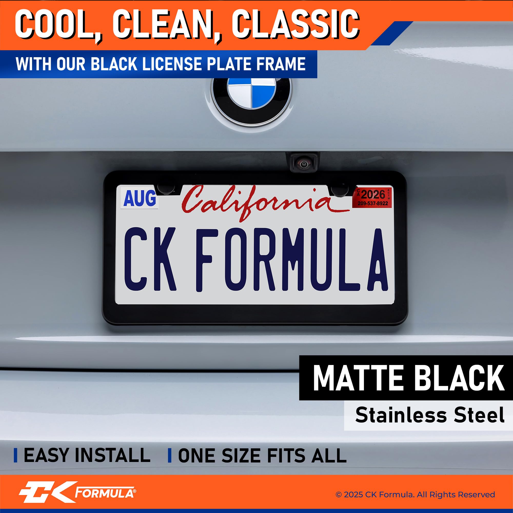CK FORMULA edge close-up highlighting matte finish and rounded corners