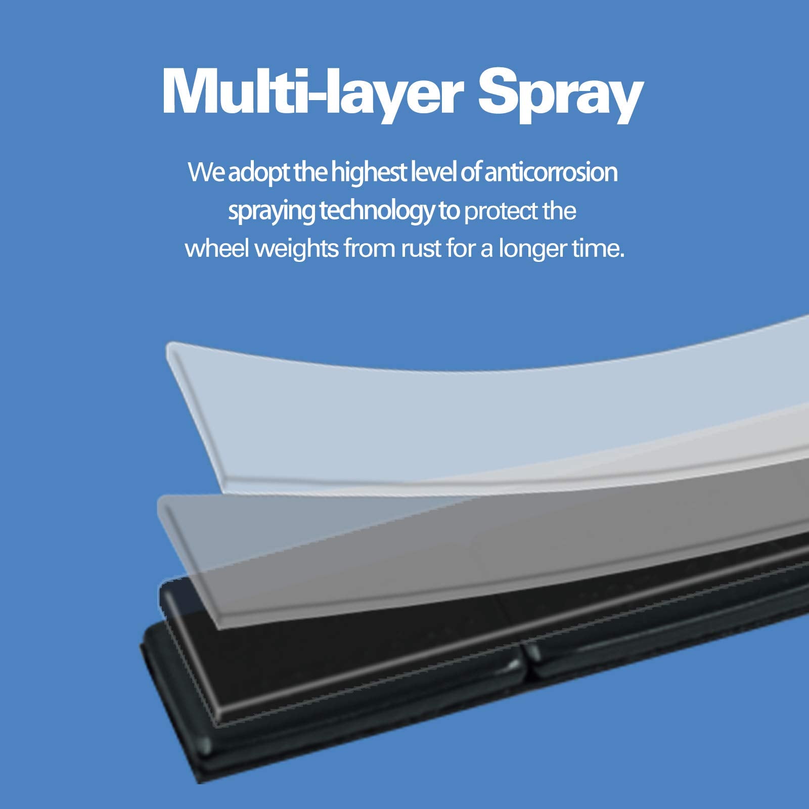 CKAuto close-up of pre-applied adhesive tape showing strong bond for reliable sticking