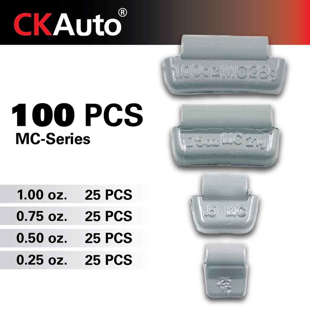 CKAuto close-up of hardened spring-steel clip and coating for secure grip