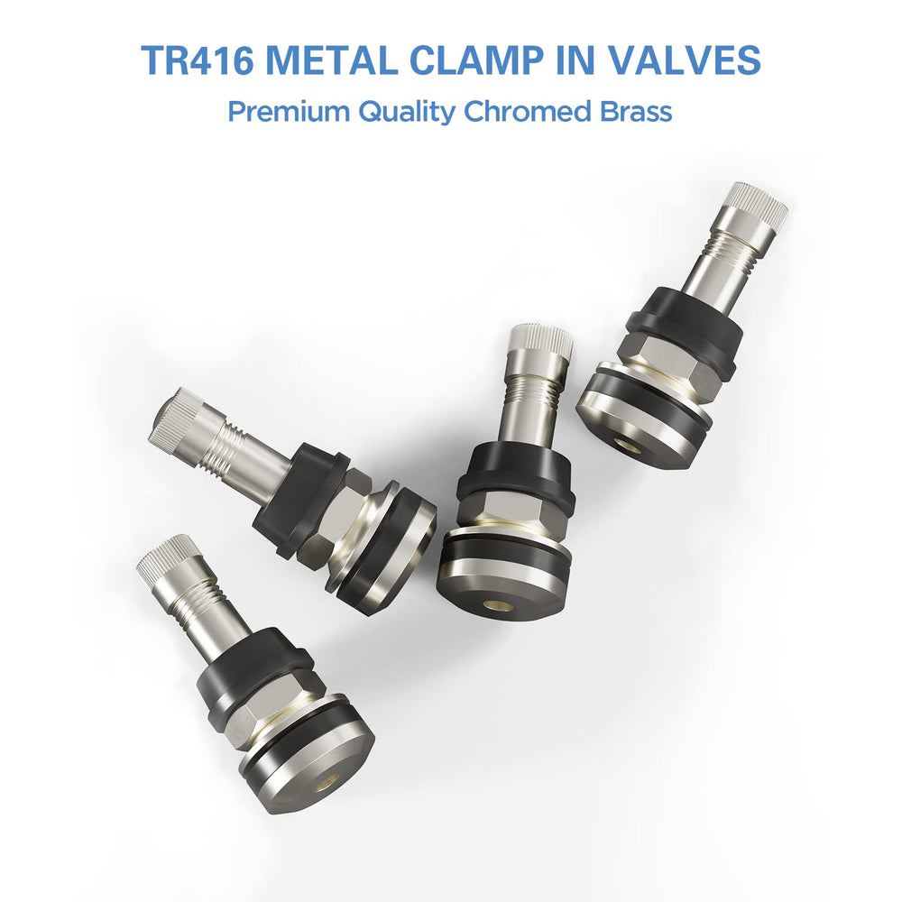 CKAuto high-temperature valve core included with stem showing ready-to-install convenience