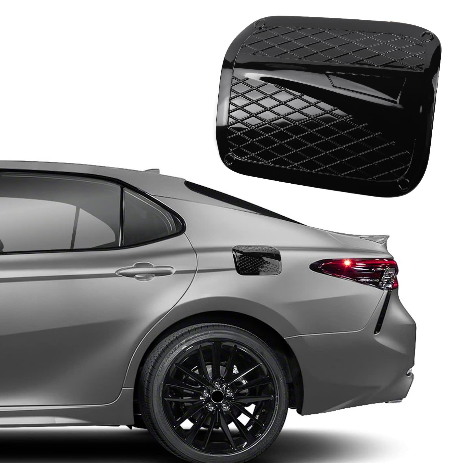 CKE glossy black front view showing smooth finish and clean edges