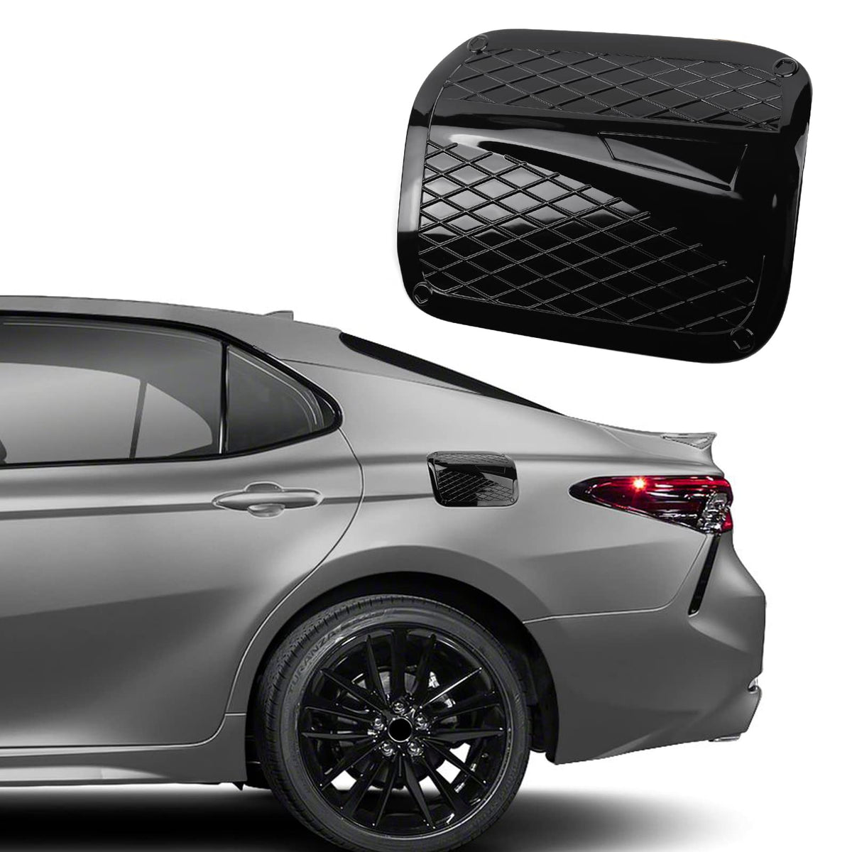 CKE glossy black front view showing smooth finish and clean edges