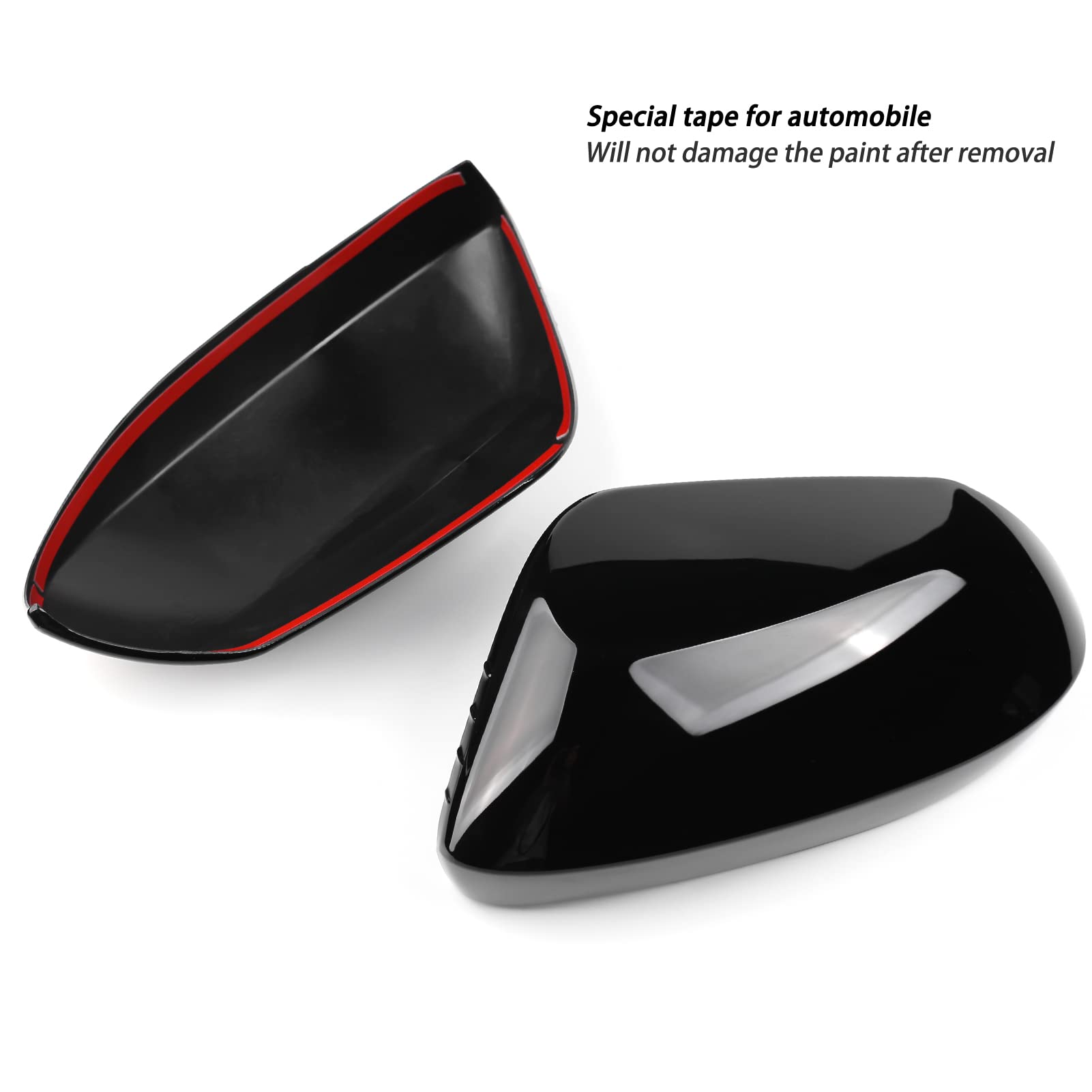 CKE glossy black side profile demonstrating smooth fit and sporty accent