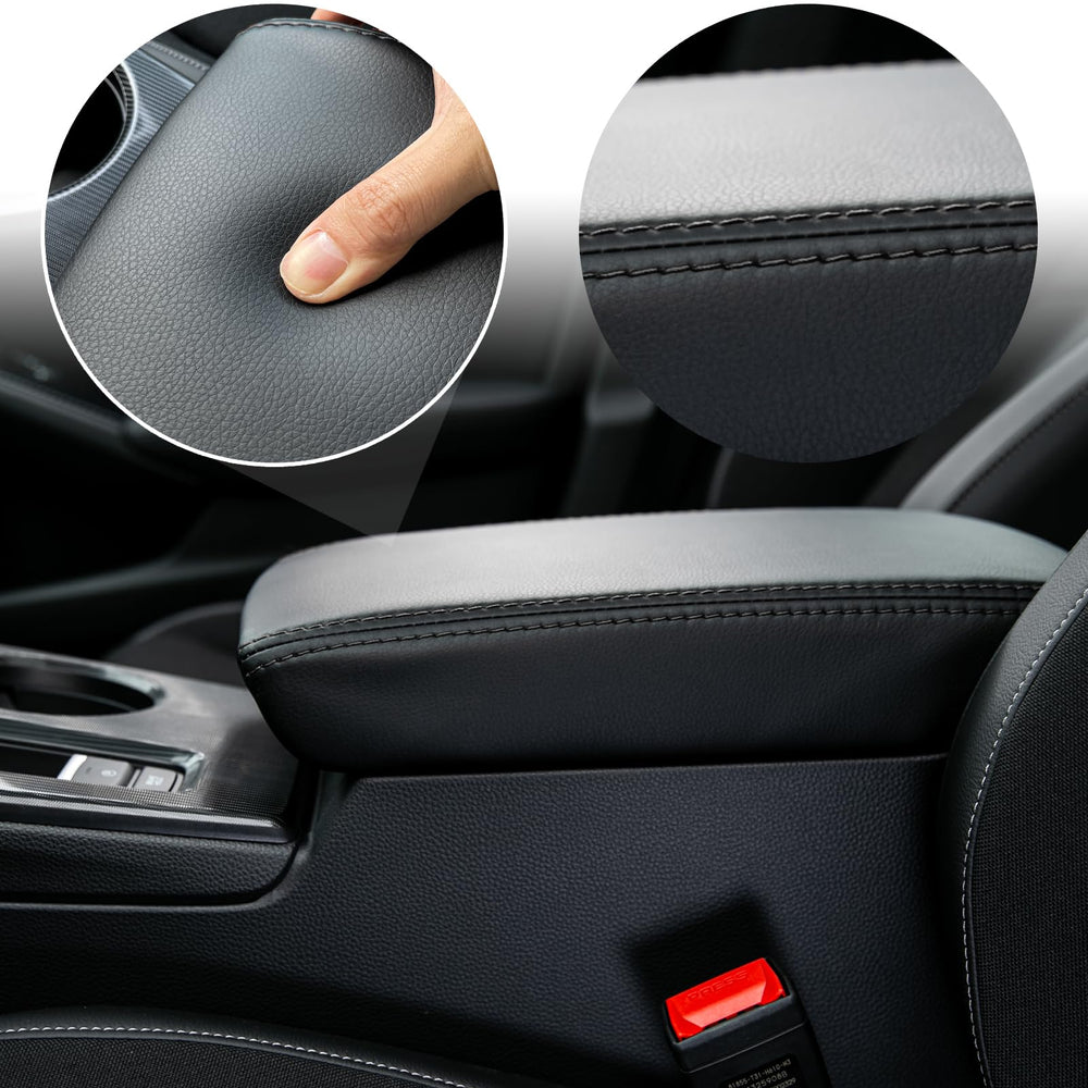 CKE armrest cover with lid open showing unobstructed access