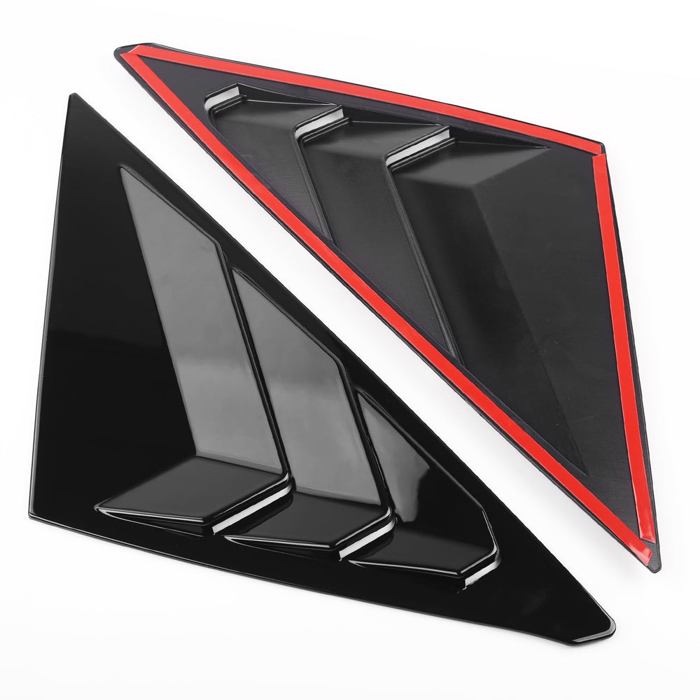 CKE louver adhesive tape detail showing heat-activated bond for secure fit