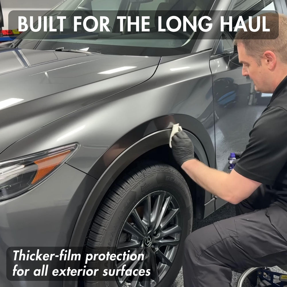 CLEAN. water beading on coated surface demonstrating strong hydrophobic effect