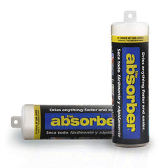 CleanTools Absorber front packaging showing included two towels and storage tube, convenient