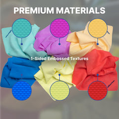 CleanTools Absorber rolled in storage tube ready-to-use, keeps towel moist and compact