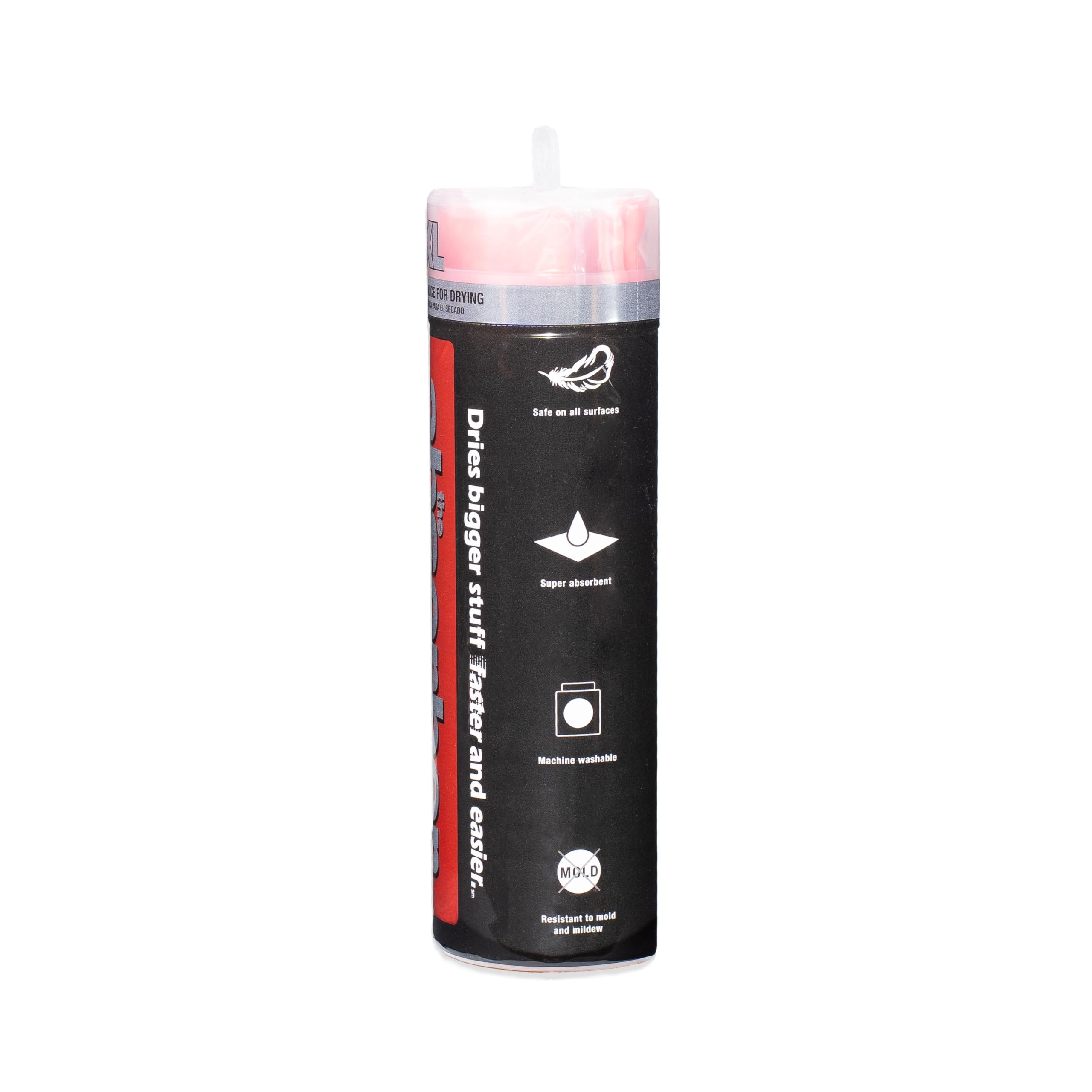 CleanTools Absorber XXL drying a truck hood quickly to reduce water spots and time